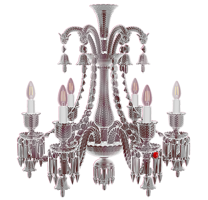 Baccarat 3D chandelier